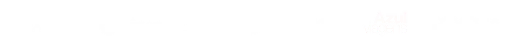 Logotipos de marcas parceiras: TudoAzul, Continental, Smiles, Azul Viagens, Midea e Toyota